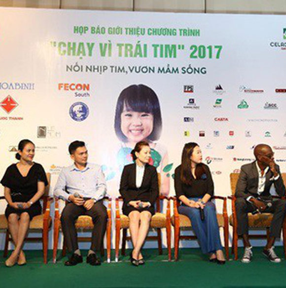 FECON SOUTH đồng hành cùng chạy vì trái tim 2017